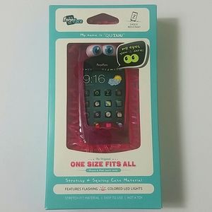Foneface pink one size squishy phone case